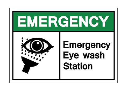 eye wash station